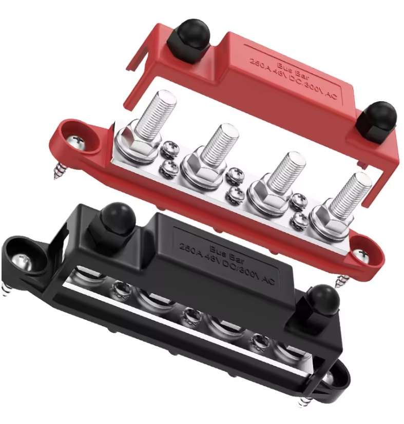 Pair of 250amp bus bars