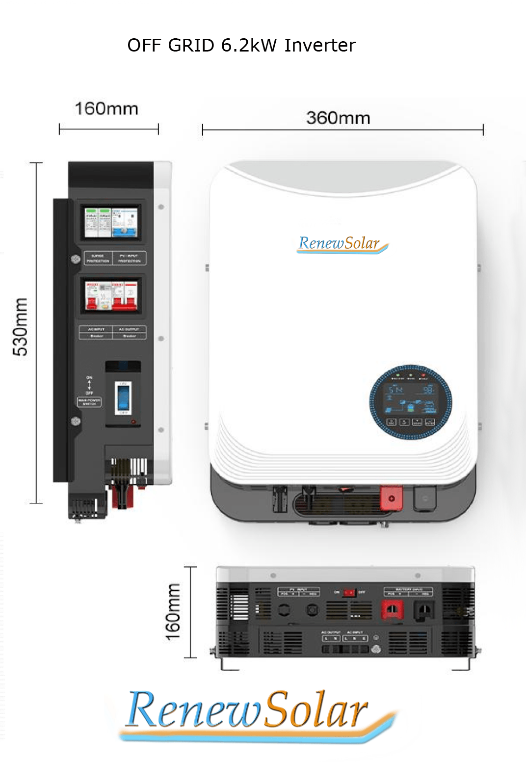 6.2kw Off grid inverter