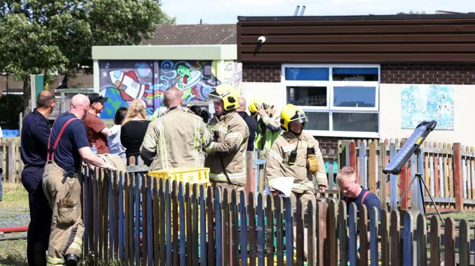 School fire